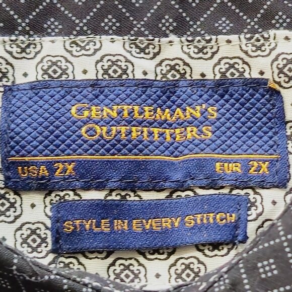 Gentlemans Outfitters Button Down Shirt  Size 2x - Picture 3 of 5
